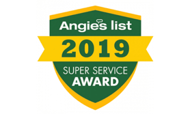 Angie's List 2019 Super Service Award Logo